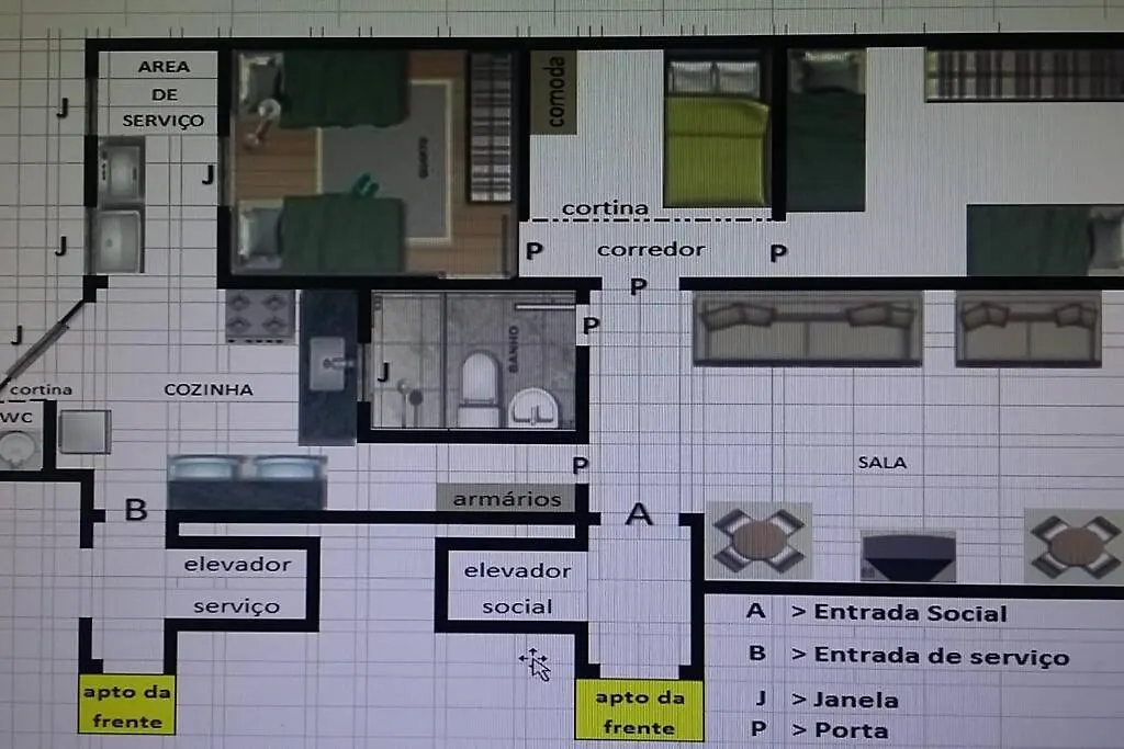 Avenida Paulista - Apartamento Mobiliado - 82 M² Sao Paulo Apartment